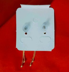 Gleaming Elegance: Stone &amp; Shiny Earrings