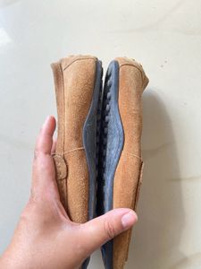 Stylish Suede Loafers genuine leather