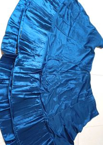 Blue Net Lehenga