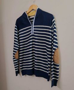 Flying Machine Striped Pullover Sweater