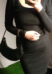 Black Basic Bodycon