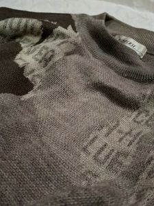 Graphic Print Sweater