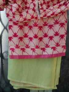 Indian Saree Blouse &amp; Skirt