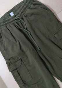 Olive Green Cargo Pants🟩
