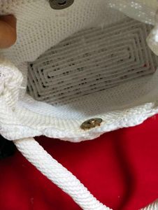 Crochet Handbag White Looks Awesome