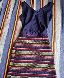 Chic Striped Dress  buy2 get 2 free