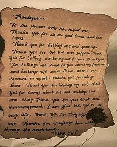 Aesthetic Vintage Letter