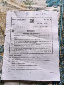 Class 10 Board Exam Papers( Random Year)