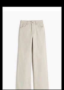 Wide Leg Denim Jeans
