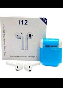 Combo Of New Wireless Earbuds And I12 Inpods