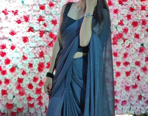 backless black blouse