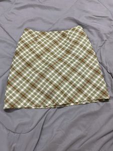 Green Mini Skirt