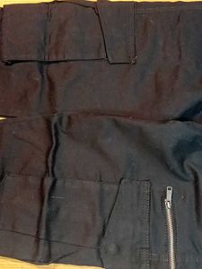 H&amp;M Imported Black Cargo Pants