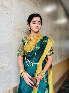 Green Saree