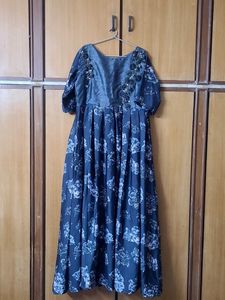 XL Dark Grey Ethnic Gown