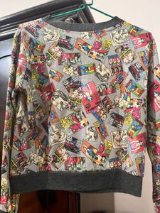 Semi Woollen Crop Top