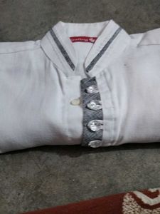 White Button-Down Shirt