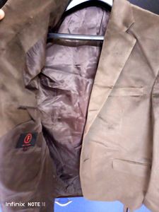 Factor New Brand-Quadroy Coffee Brown Blazer 42 CM