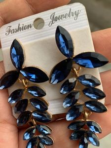 Blue Party Earrings