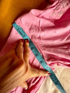 Pink Round Kurti