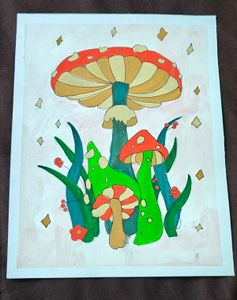 Mushroom Painting