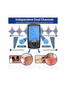 Agaro Dual Channel TENS Massager TM2421 24 Modes