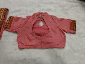 Elegant Pink Saree