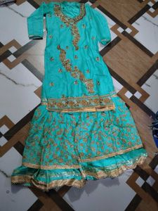 bridal gharara suit