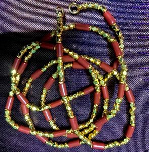 Coral Gold Chain