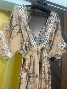Floral Beach Dress