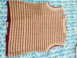 Pack Of 3 Striped Knit Vests