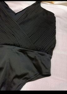 Zara Black Bodysuit (Women)