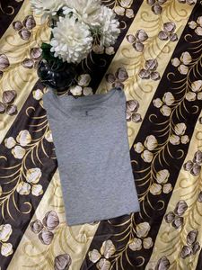 Grey Basic Tee
