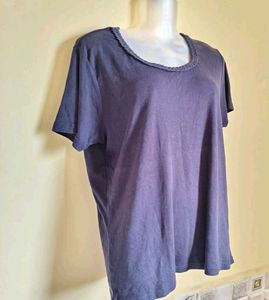BOGO 🎁 Buy One Get 1🎁Size  L NavyBlue Casual Top