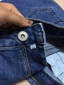 Frayed Hem Denim Shorts