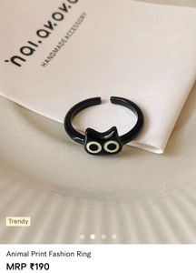 Animal Print Fashion Ring 💍