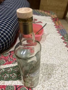 Empty Black Dog Bottle