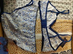 Floral Bra &amp; Panty Set