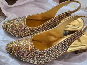 Gold Bridal Footwear