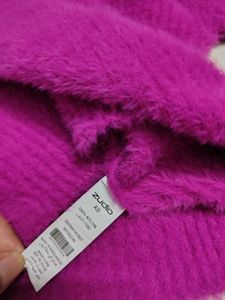 Purple Fuzzy Knit Top