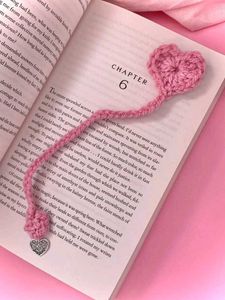 Crochet Heart Bookmark🎀