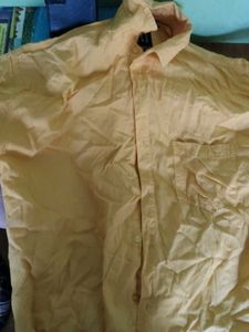 Yellow Casual Shirt