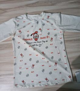 Cute 3d design Donald Duck Tee