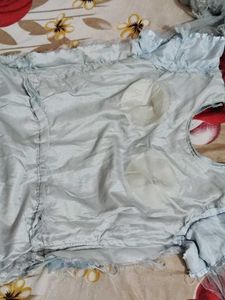 Silver Embroidered Dress