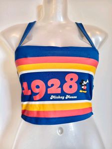 Disney Mickey Mouse Graphic Crop Top
