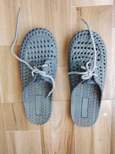 Unique Woven Slip-On Sandals