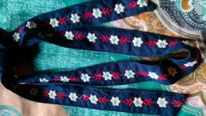 Cute Blue Polka Dot belt