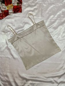 Formal Satin Cami Top