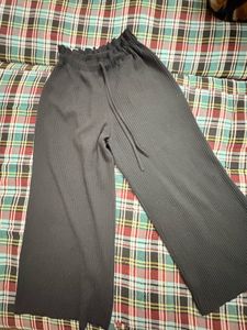 Black Ribbed Pants