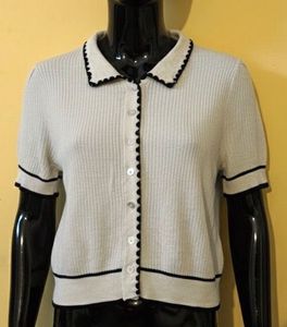 Vintage Style Knit Top